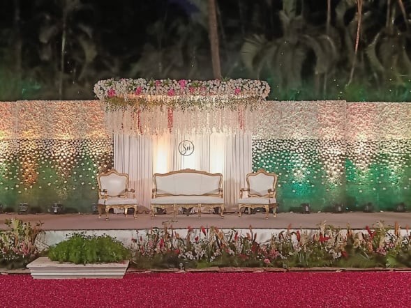 Wedding decor at Exotica